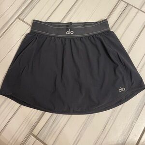 Alo Yoga Match Point Tennis Skirt - black - XXS (size 00-0)